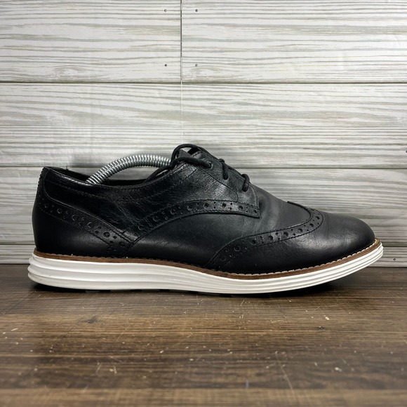 Cole Haan Shoes - Cole Haan OriginalGrand Wingtip Oxford Women's Black Shoes - Women's 8.5 (B)